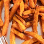 perfect frozen air fryer sweet potato fries