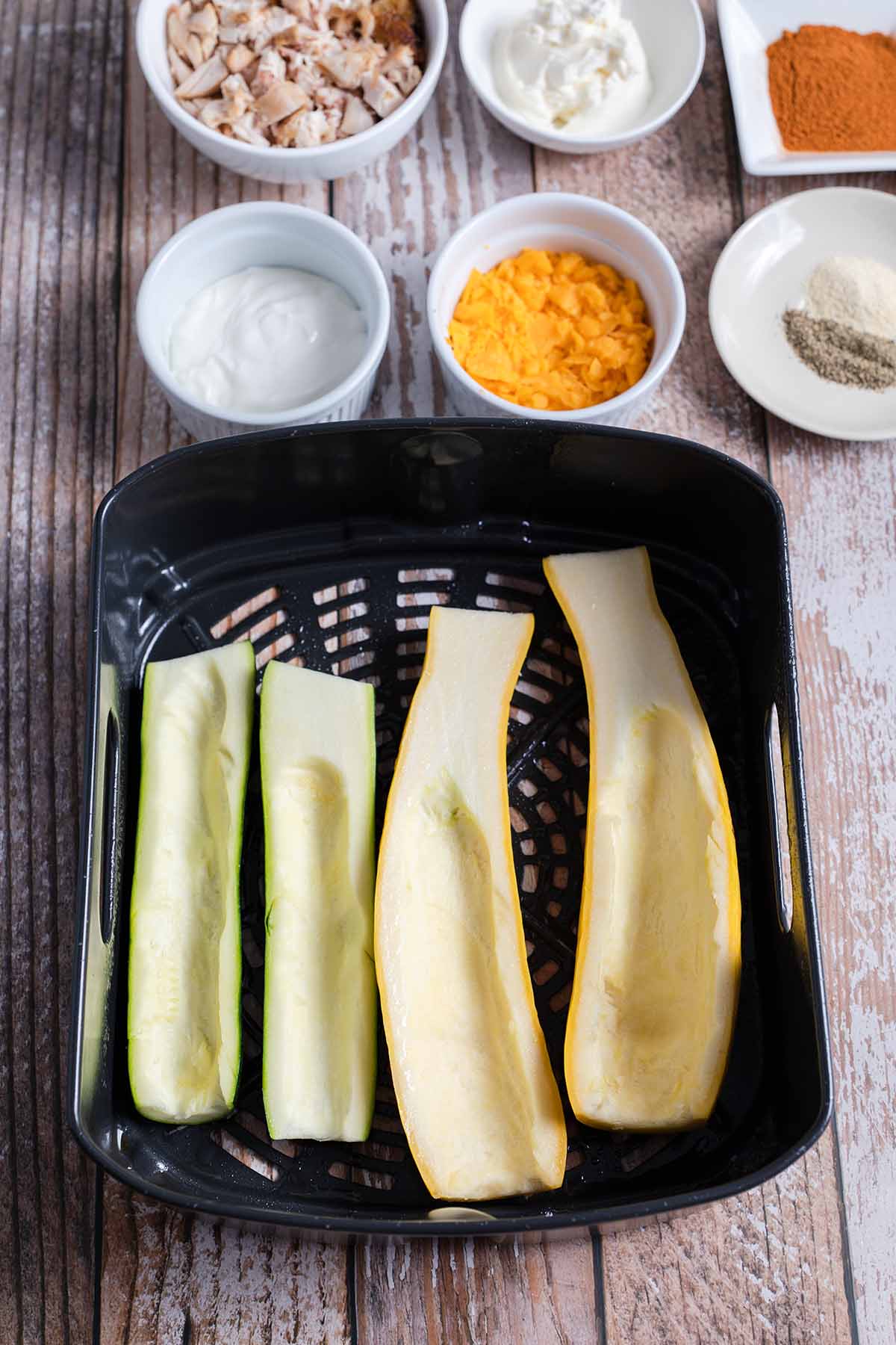 cook zucchini shells