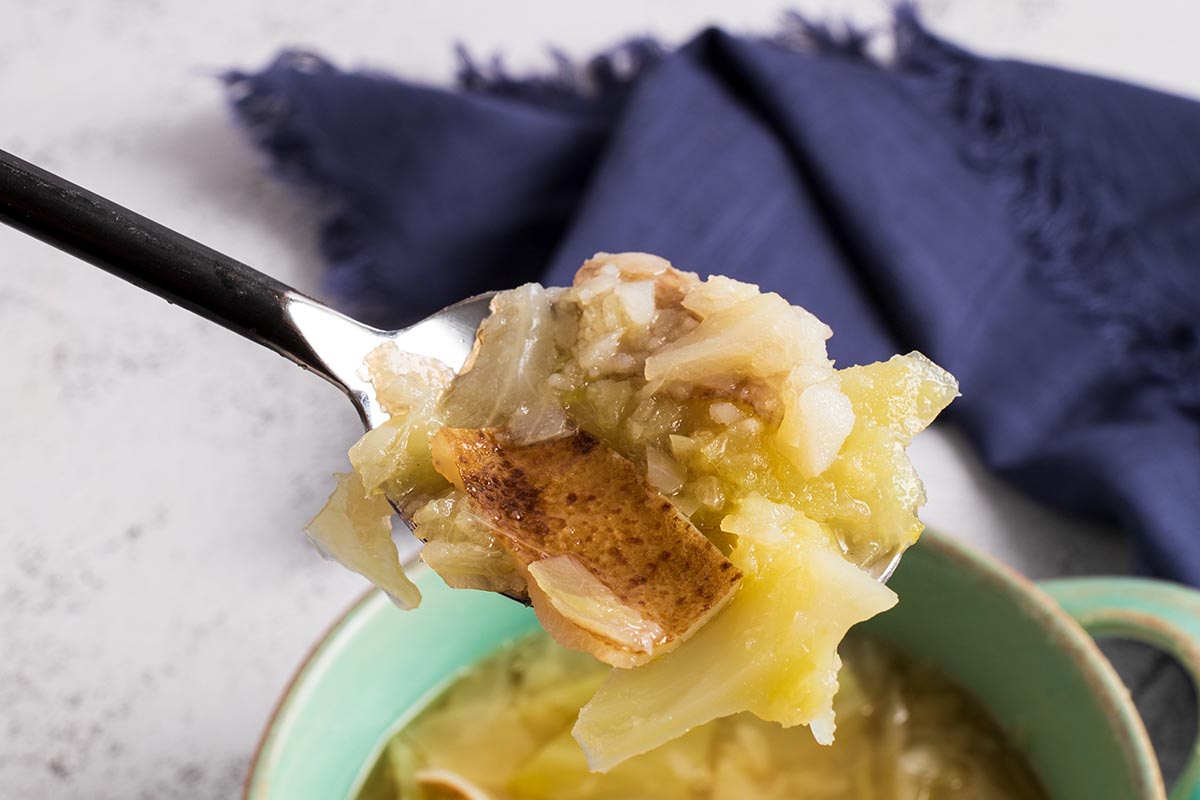 cabbage potato soup recipe